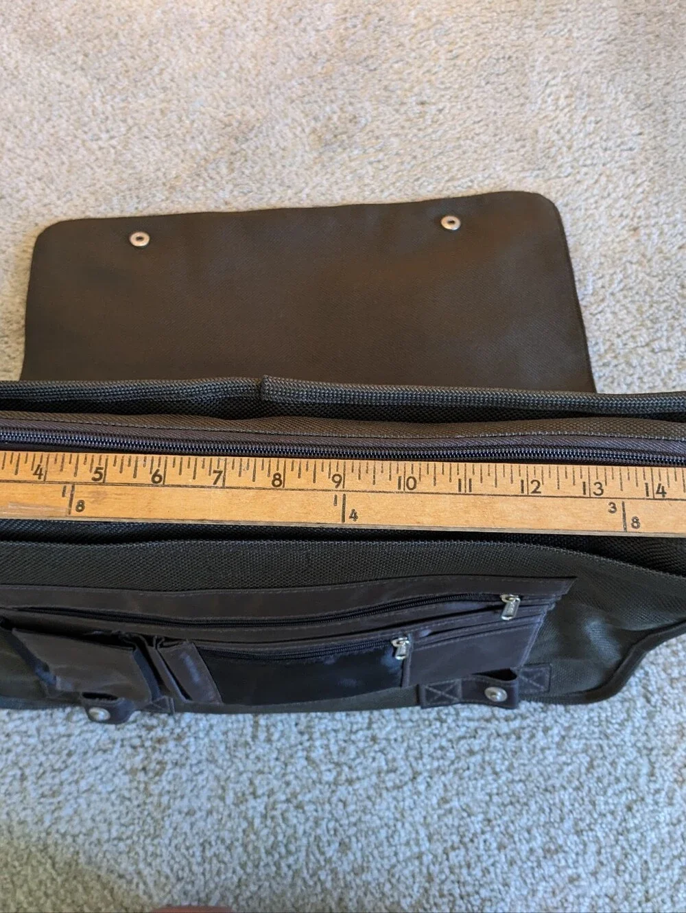 Vintage Messenger Bag Canvas Gemline Autotrader Laptop Weekender Pre-owned